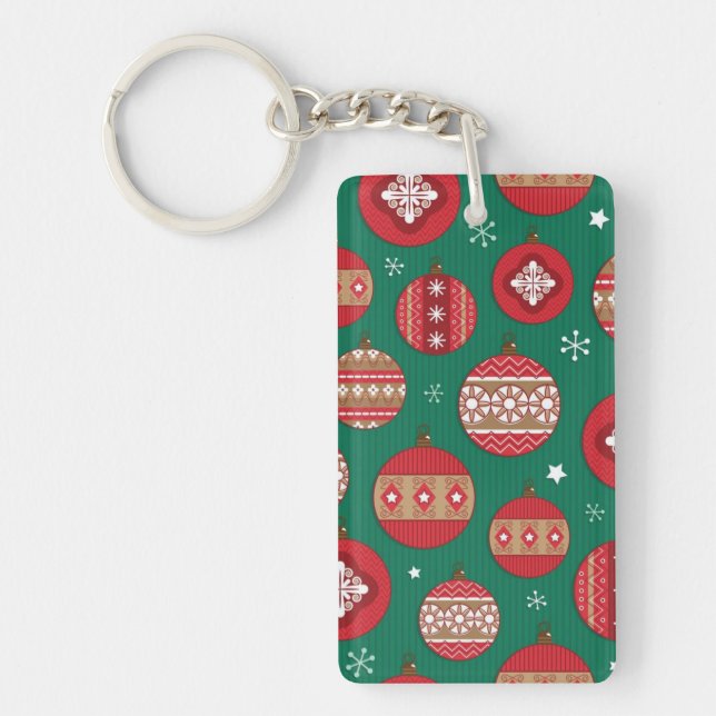 Ornament pattern key ring (Front)