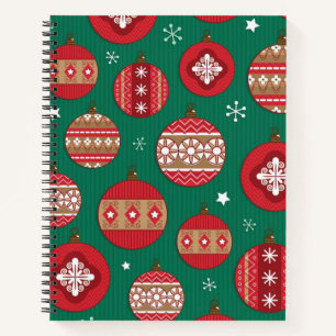 Ornament pattern notebook