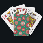 Ornament pattern playing cards<br><div class="desc">For true lovers of new year</div>