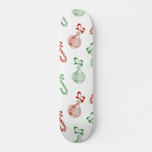 Ornament pattern skateboard