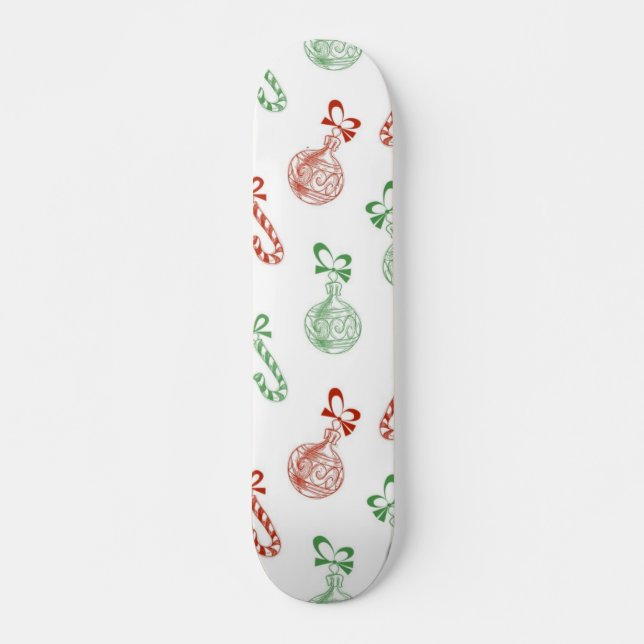 Ornament pattern skateboard (Front)