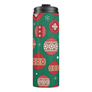 Ornament pattern thermal tumbler