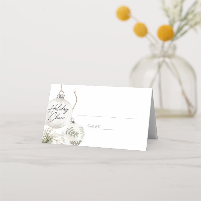 Ornament Place Cards (Front)