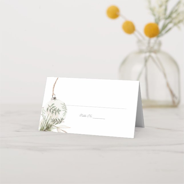 Ornament Place Cards (Front)