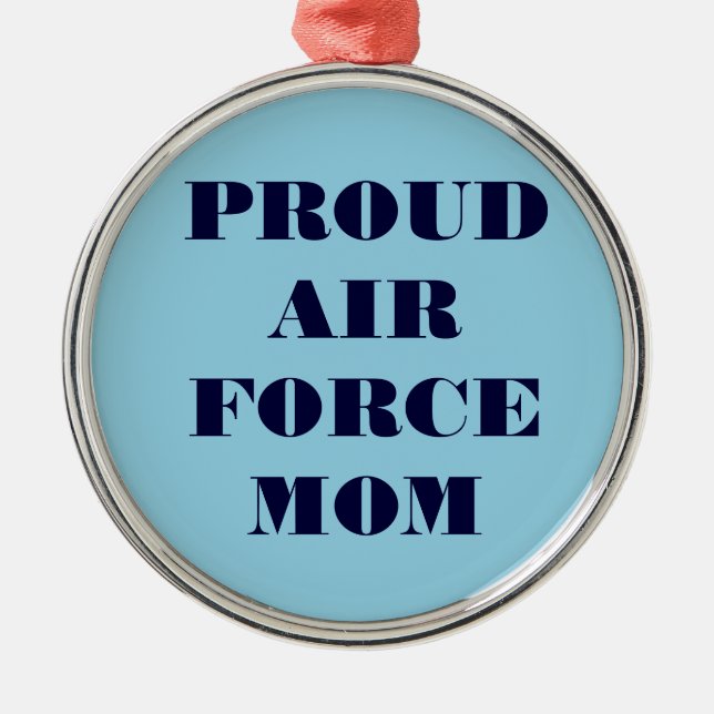 Ornament Proud Air Force Mum (Front)