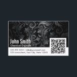 Ornament QR Code Chemical Engineer Business Card<br><div class="desc">Ornament QR Code Chemical Engineer Business Card.</div>