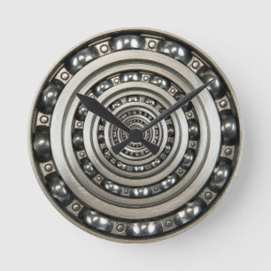 Ornament Round Clock