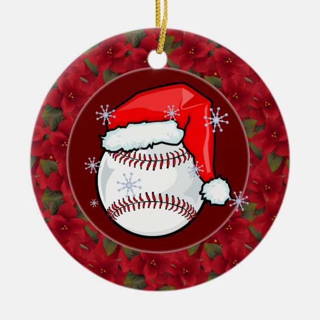 Ornament - Santa Baseball (Front)