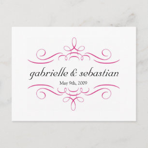 Ornament Save the Date Postcard