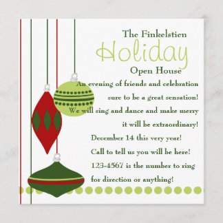Ornament Sensation Invitation