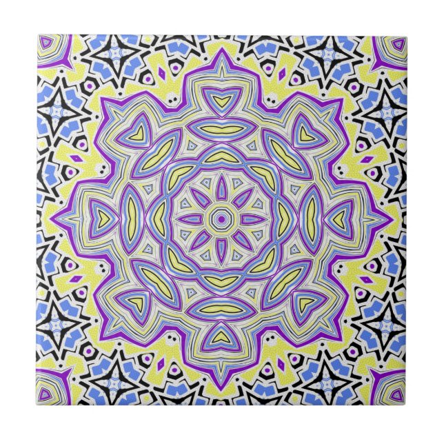 Ornament snowflake tile (Front)