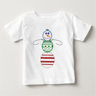 Ornament Snowman - Toddler Long Sleeve Baby T-Shirt