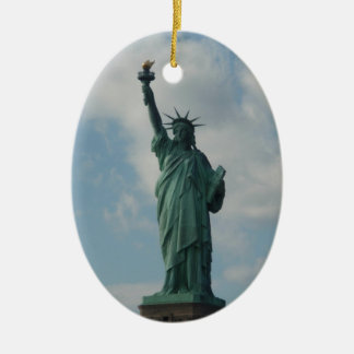 Ornament: Statue of Liberty Ceramic Tree Decoration