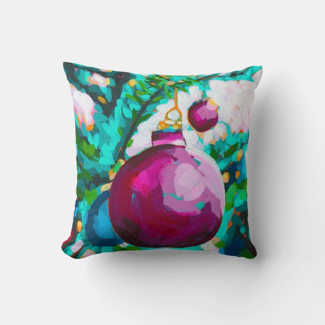 Ornament Throw Pillow (Front)