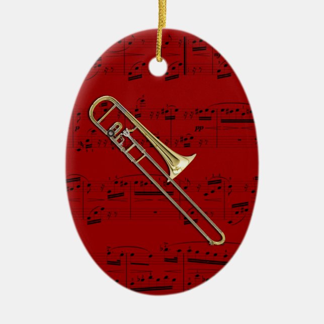 Ornament - Trombone (alto) - Pick your colour (Front)