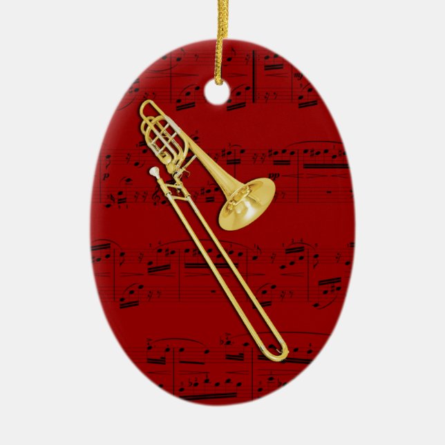 Ornament - Trombone (bass) - Pick your colour (Front)