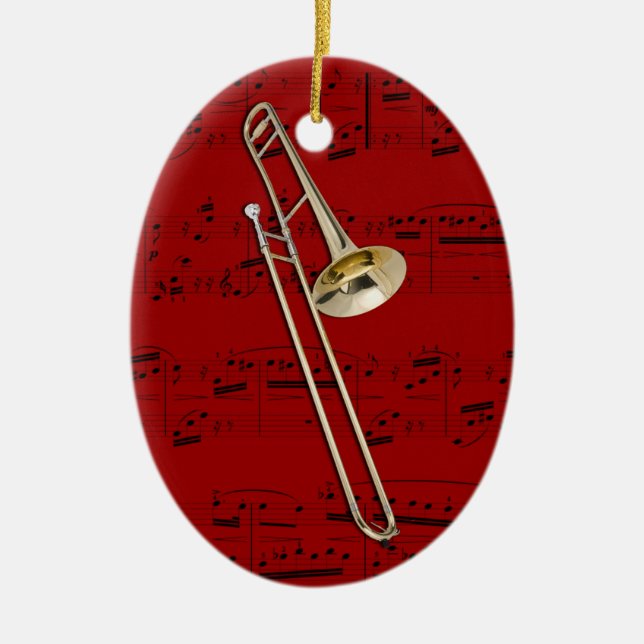 Ornament - Trombone (tenor) - Pick your colour (Front)