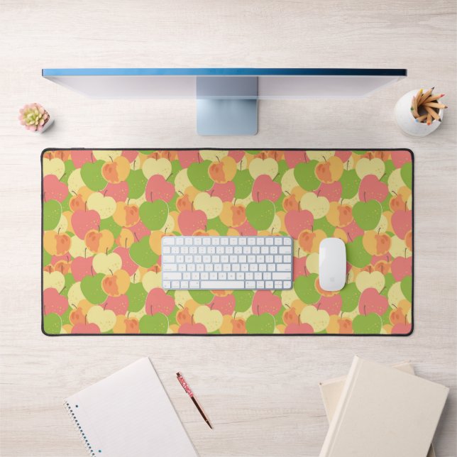 Ornament With Apples Desk Mat (Office 1)