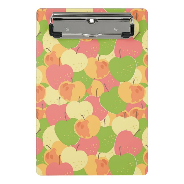 Ornament With Apples Mini Clipboard (Front)