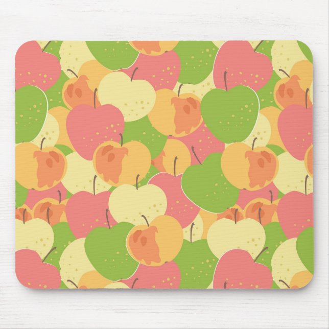 Ornament With Apples Mouse Mat (Front)
