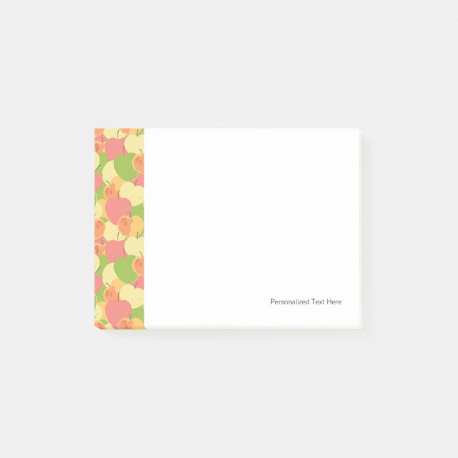 Ornament With Apples Post-it Notes (Front)