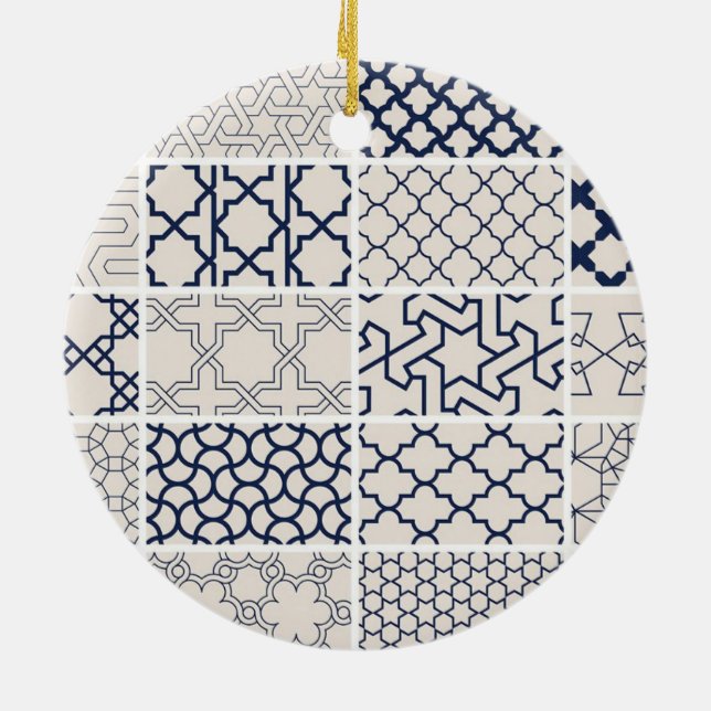 Ornament with arabic pattern (Back)