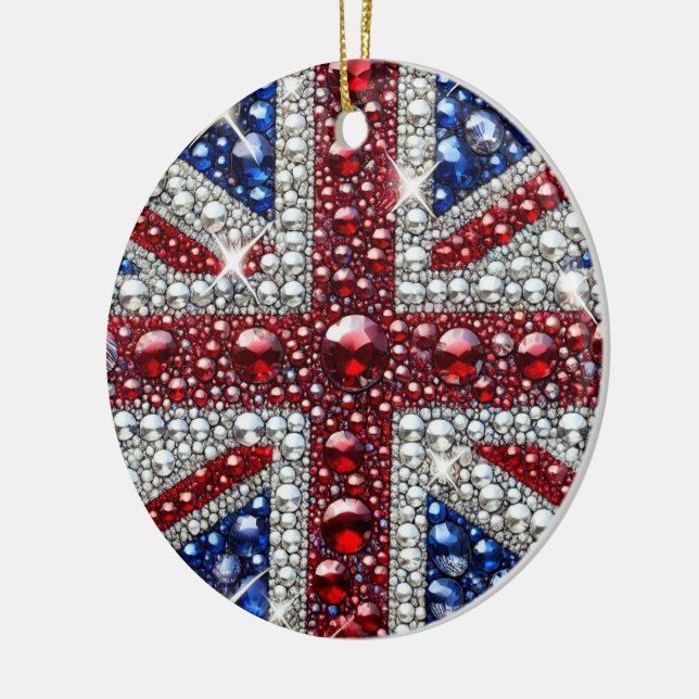 Ornament with British Colours Design (Left)
