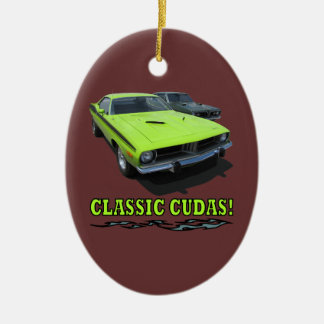 Ornament With Classic Cudas Design