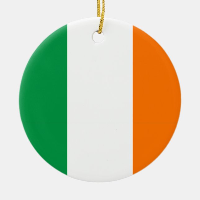 Ornament with flag of Ireland (Front)