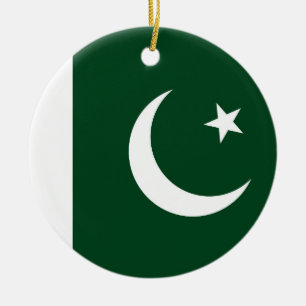 Ornament with flag of Pakistan