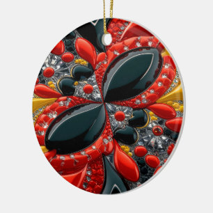 Ornament with Germany Colours Design