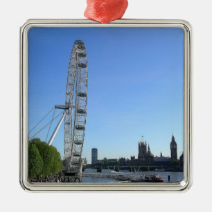 Ornament with London Eye Ferris Wheel