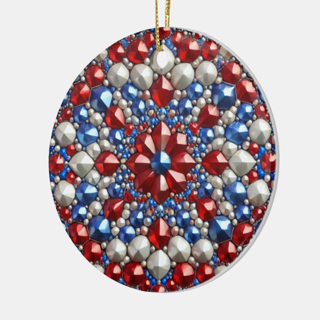 Ornament with Netherlands Colours Design (Left)