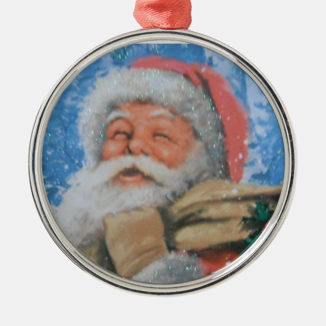 Ornament With Santa (Front)