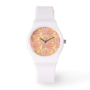 Ornament with wheat ears watch