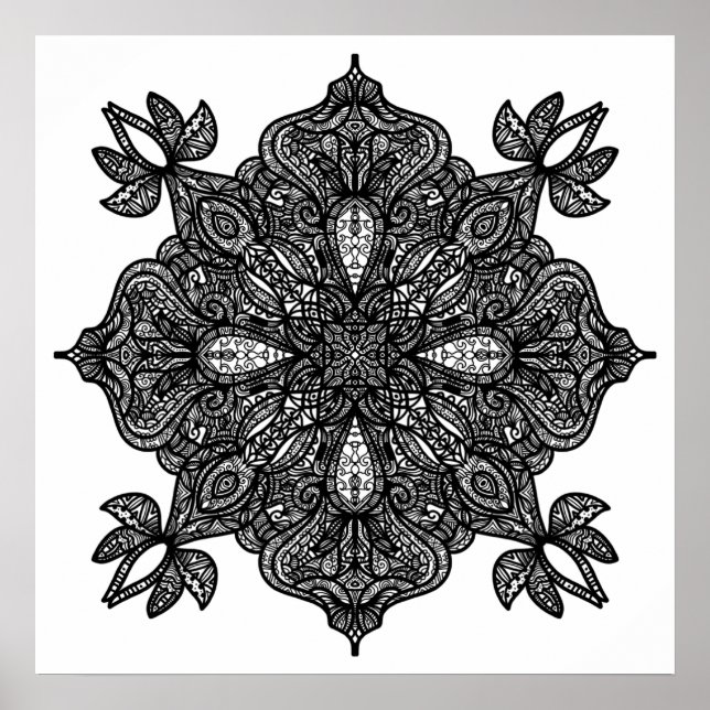 Ornamental Art (small size $12.80) Poster (Front)