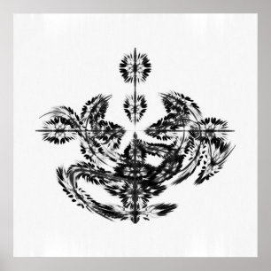 Ornamental - Asymmetrical Poster