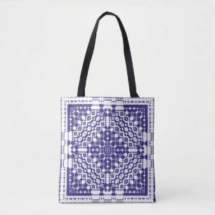 Ornamental azulejo portugal tiles decor. Fashionab Tote Bag