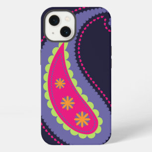 Ornamental Boho Floral Motif iPhone 13 Case