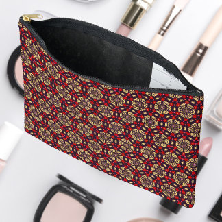 Ornamental Cherry Blossom Pattern Cosmetic Bag