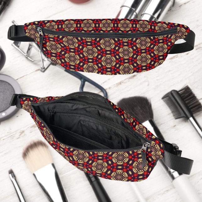 Ornamental Cherry Blossom Pattern Fanny Pack (Creator Uploaded)