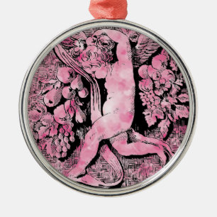 Ornamental Cherub Metal Tree Decoration