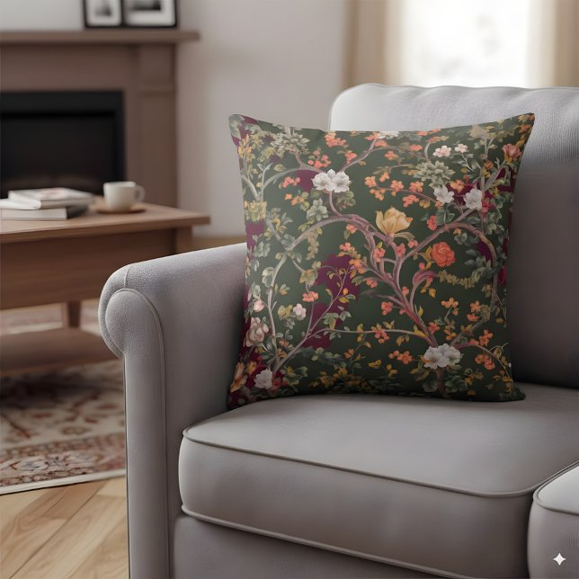 Ornamental design inspired by William Morris Cushion (Creator Uploaded)