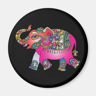 ornamental elephant magnet