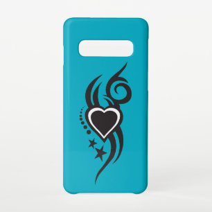 Ornamental Floral Heart Tattoo  Samsung Galaxy Case