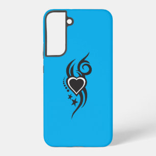 Ornamental Floral Heart Tattoo  Samsung Galaxy Case