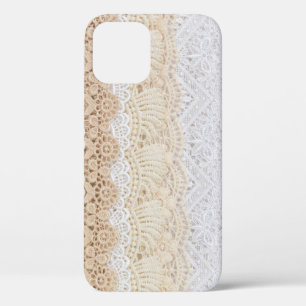Ornamental Floral Lace: Elegant Collection iPhone 12 Case