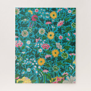 Ornamental Floral Pattern Jigsaw Puzzle