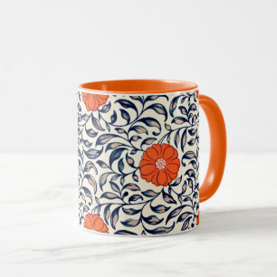 Ornamental Floral Pattern Mug