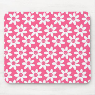 Ornamental Flower Mouse Mat